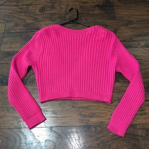 Cropped sweater